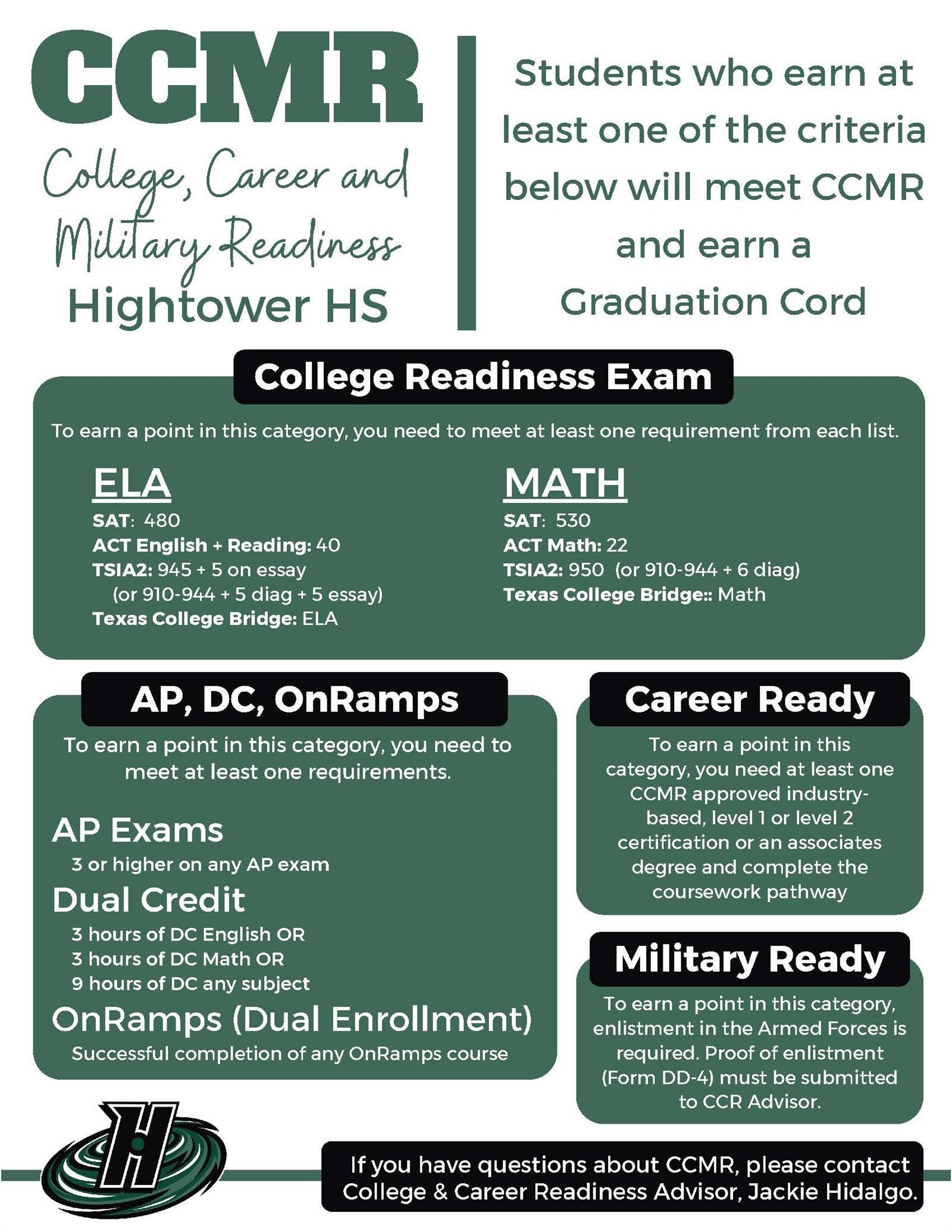  CCMR Graduation Cords